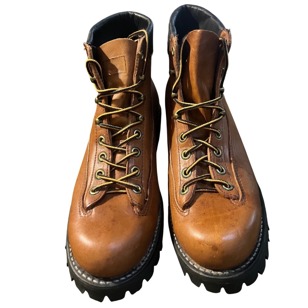 VtG 60s LL BEAN Maine Leather Hiking Mountaineering Utility Boot 7.5 C Rare